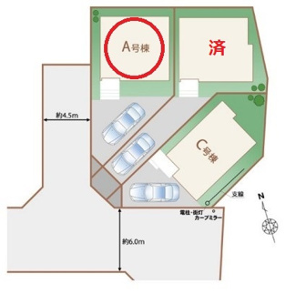 【区画図】 | 国立市富士見台１丁目　全３棟　A号棟　仲介手数料無料