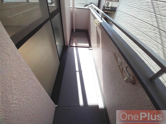 ダイヤデートのバルコニー