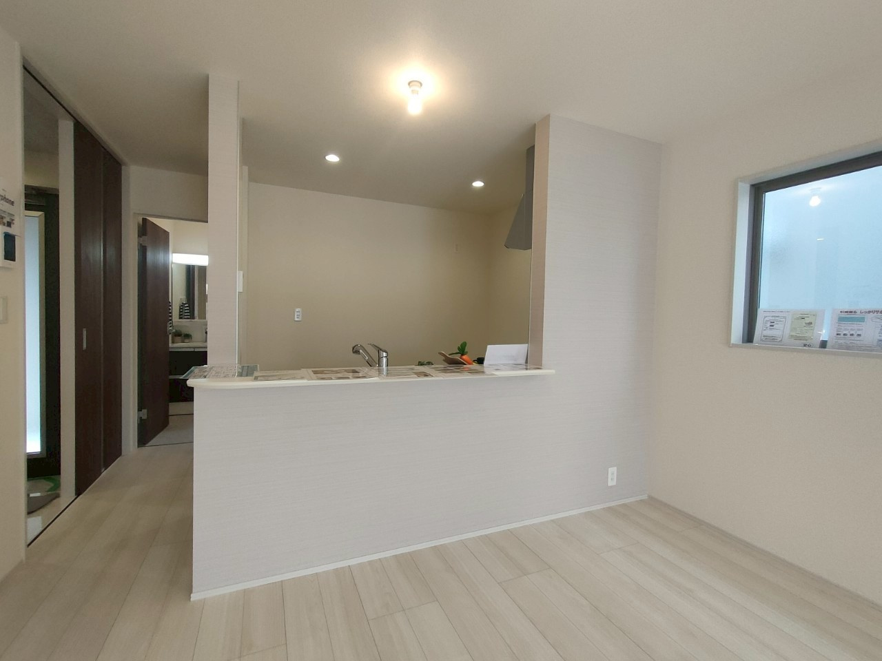 三郷市　東町　新築戸建　全1棟のキッチン|施工例です