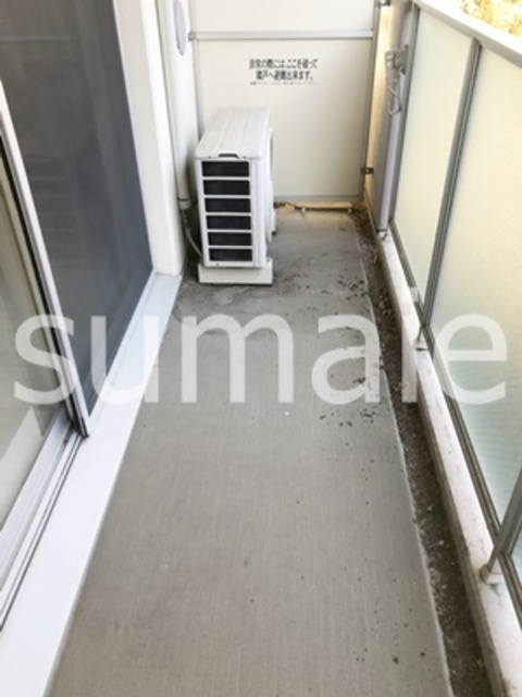 アイビーコートのバルコニー|バルコニースペース。