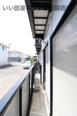 ハイツウェルストーンのバルコニー|明日を自由に『Asfree』賃貸クラウド千葉蘇我店です！