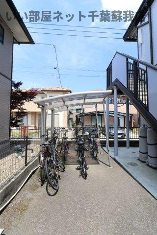 ハイツウェルストーンのその他共用部分|駐輪場