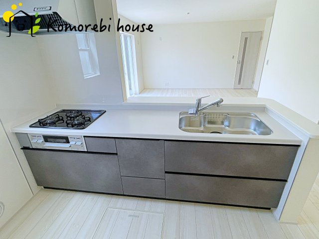 桶川市末広　新築一戸建て　リーブルガーデン　02のキッチン|26.4.11撮影済み

