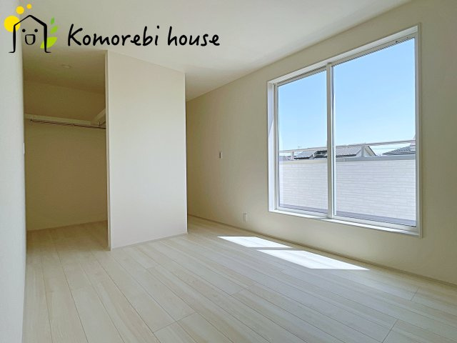 桶川市末広　新築一戸建て　リーブルガーデン　02の寝室|26.4.11撮影済み
