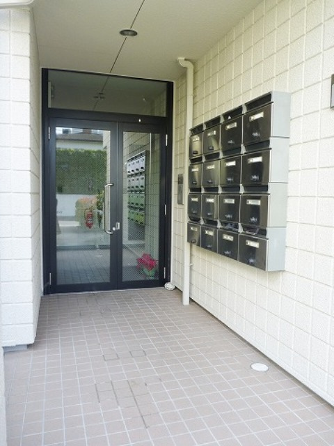 グレイス自由が丘のエントランス