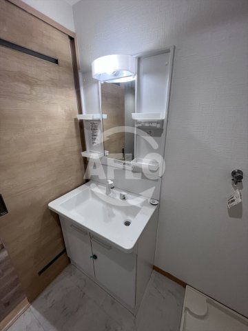 ファイブコート今川　桑津小学校の独立洗面台|ファイブコート今川　独立洗面台