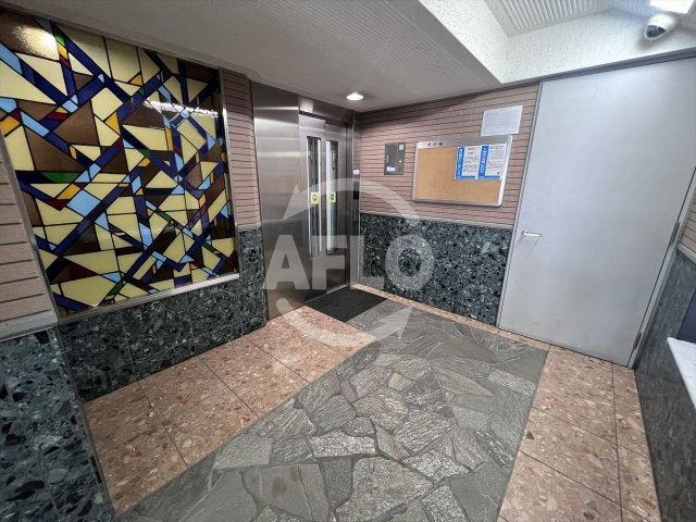 ファイブコート今川　桑津小学校のロビー|ファイブコート今川　ロビー