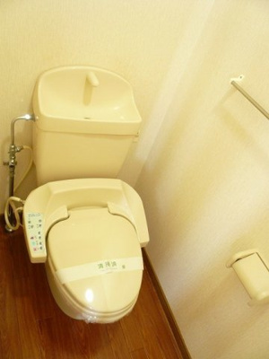 【トイレ】 | クレールＫ | 清潔感のあるトイレです