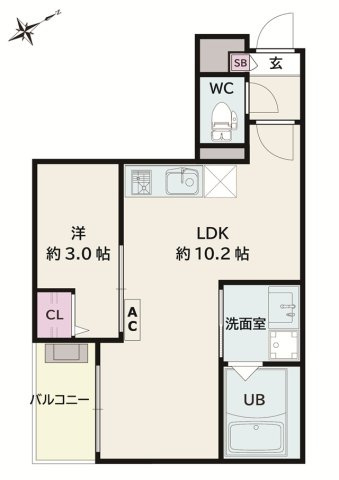 Jack hachimanⅣの間取り