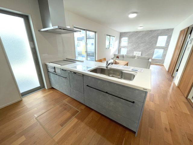 佐伯区千同一丁目　№35270のキッチン|おしゃれな
フラットキッチン
