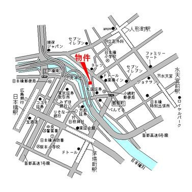 【地図】 | ＨＦ日本橋レジデンス