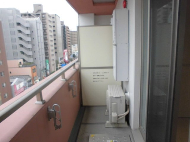 ドゥマン・エスポワールのバルコニー