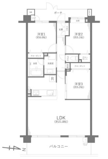 【間取り】 | コスモステージひばりヶ丘アミュージア | コスモステージひばりヶ丘アミュージア