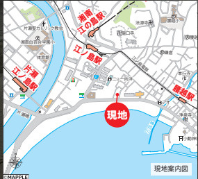 【地図】 | 江ノ島ビーチハウス