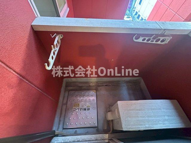 リバーライズ東小橋のバルコニー