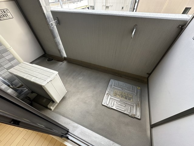 ミュプレ北浜のバルコニー