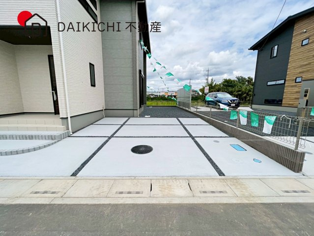【駐車場】 | ワイウッドコート北本市中丸第6期　新築戸建　全9棟　3号棟