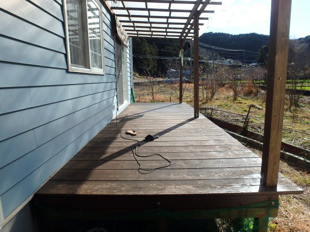 M0250H　南伊豆町入間中古住宅のバルコニー