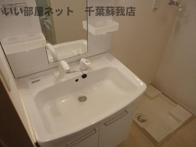チェリーガーデンＢの洗面所|洗面所です
