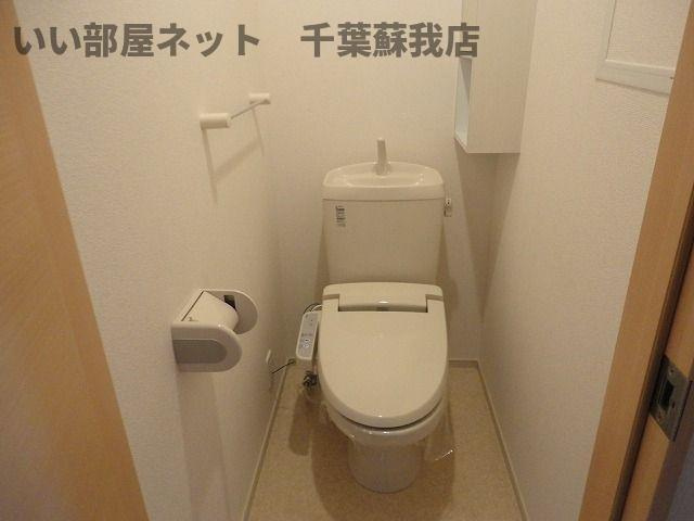 チェリーガーデンＢのトイレ|シンプルで使いやすいトイレです