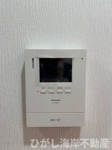 茅ヶ崎市浜竹3丁目　新築戸建　全４棟のセキュリティ|TVモニター付きインターフォン