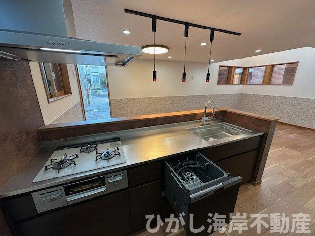 茅ヶ崎市浜竹3丁目　新築戸建　全４棟のキッチン|キッチンスペース