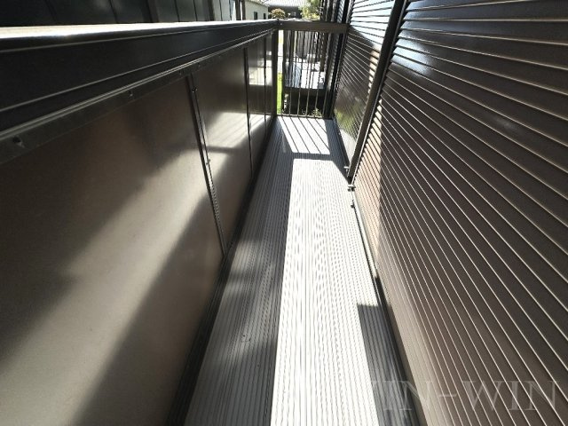 パル松井 Aのバルコニー