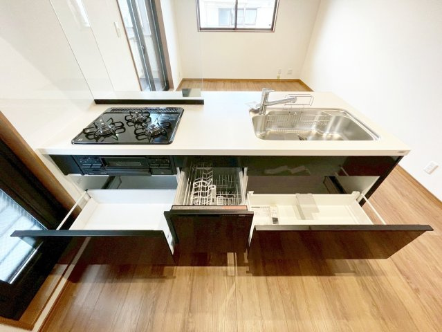 小山板倉町のキッチン