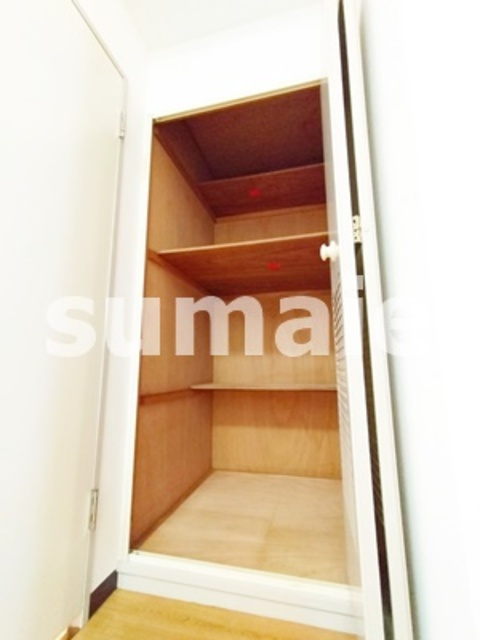 コーポレート与野本町　18の収納|奥行のある収納スペース。