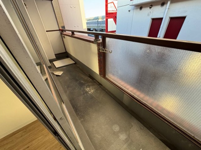 【バルコニー】 | コーポラス都Ⅱ | 陽当たり良好なバルコニーです