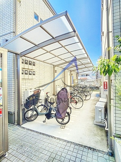 ルークラティブ蓮根のその他共用部分|駐輪場です。