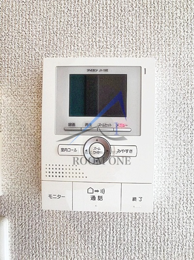 ルークラティブ蓮根のセキュリティ|モニター付きインターホンです。