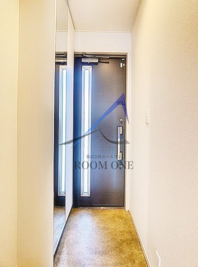 ルークラティブ蓮根の玄関|玄関です。