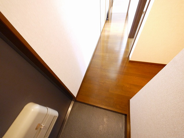 パセオボナール　Ｂ棟の玄関|明るい玄関です