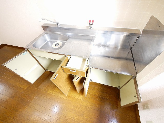 パセオボナール　Ｂ棟のキッチン|使いやすいキッチンです