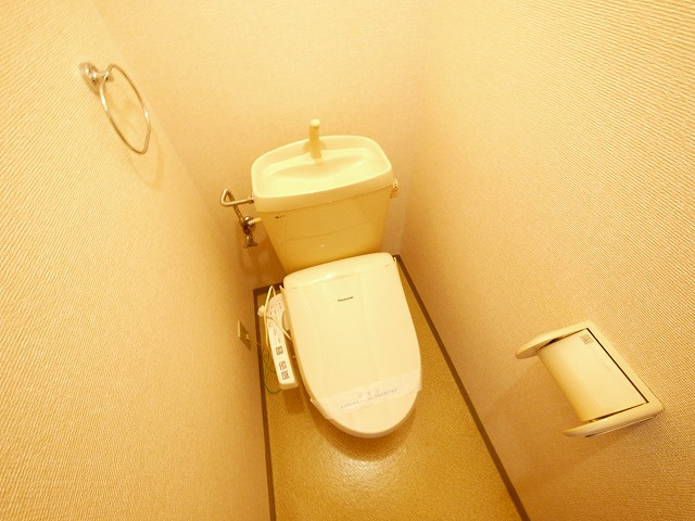 パセオボナール　Ｂ棟のトイレ|落ち着いたトイレです