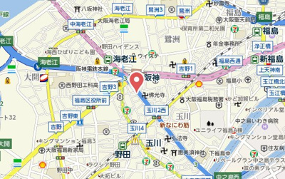 【地図】 | ララプレイス大阪福島プレッソ