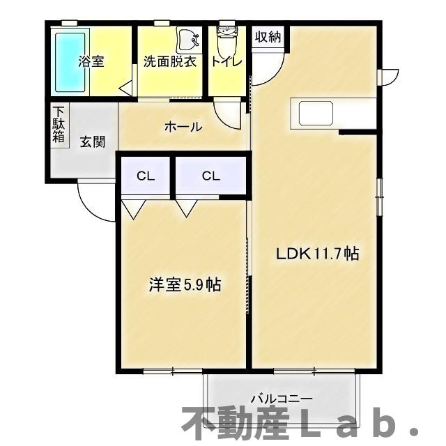 メゾンＹの間取り