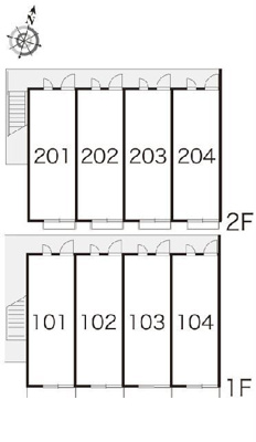 【区画図】 | レオパレス森田２１