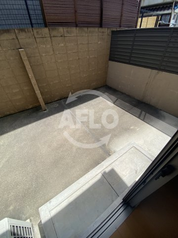 エーデ田辺のバルコニー|エーデ田辺　バルコニー