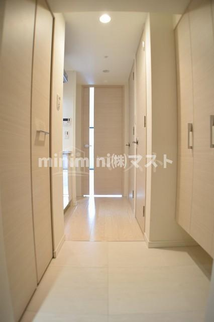 サムティ江戸堀アサントの玄関