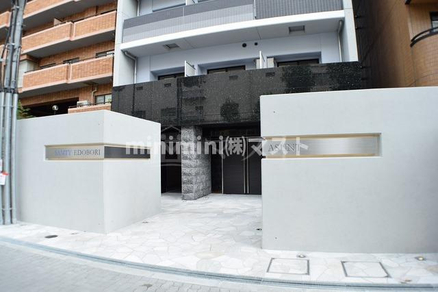 サムティ江戸堀アサントのエントランス