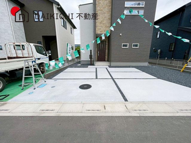【駐車場】 | ワイウッドコート北本市中丸第6期　新築戸建　全9棟　6号棟