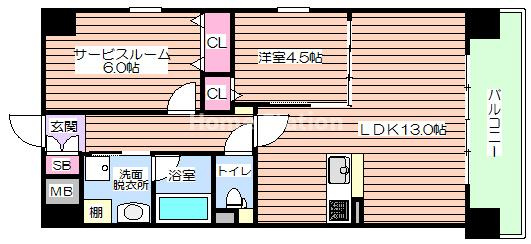 【間取り】 | シップス西九条