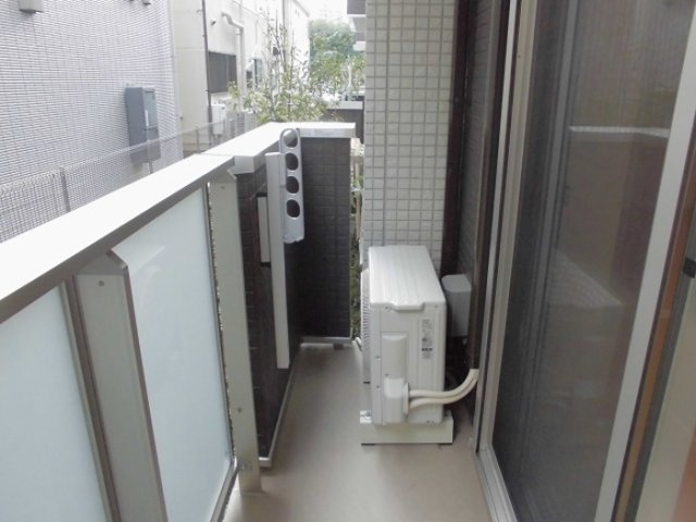 クリア南砂のバルコニー