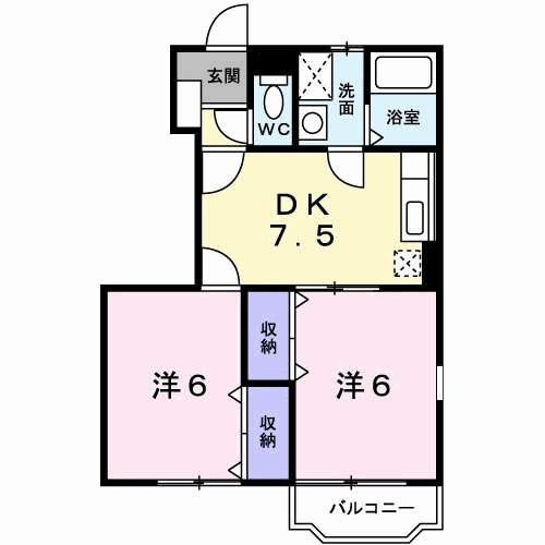 【間取り】 | メルクマールＳＸ　Ⅱ