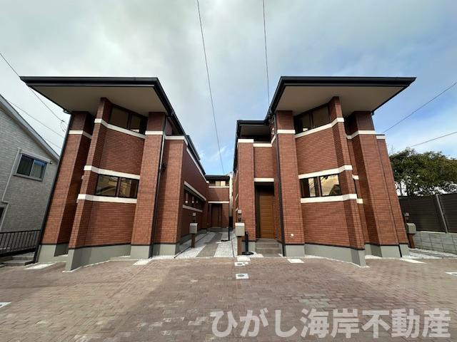 茅ヶ崎市浜竹3丁目　新築戸建　全４棟の外観|現地外観