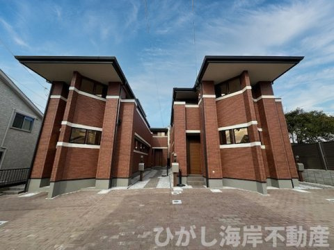 茅ヶ崎市浜竹3丁目　新築戸建　全４棟の外観|現地外観