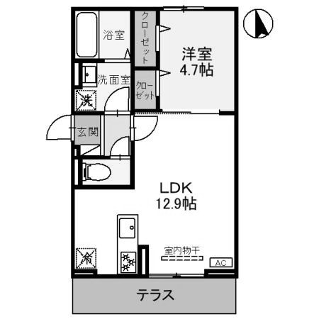 【間取り】 | イーステージ大橋町