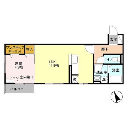 グレースブルックの間取り